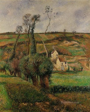 風景 Painting - ポントワーズのキャベツ置き場 1882年 カミーユ・ピサロの風景